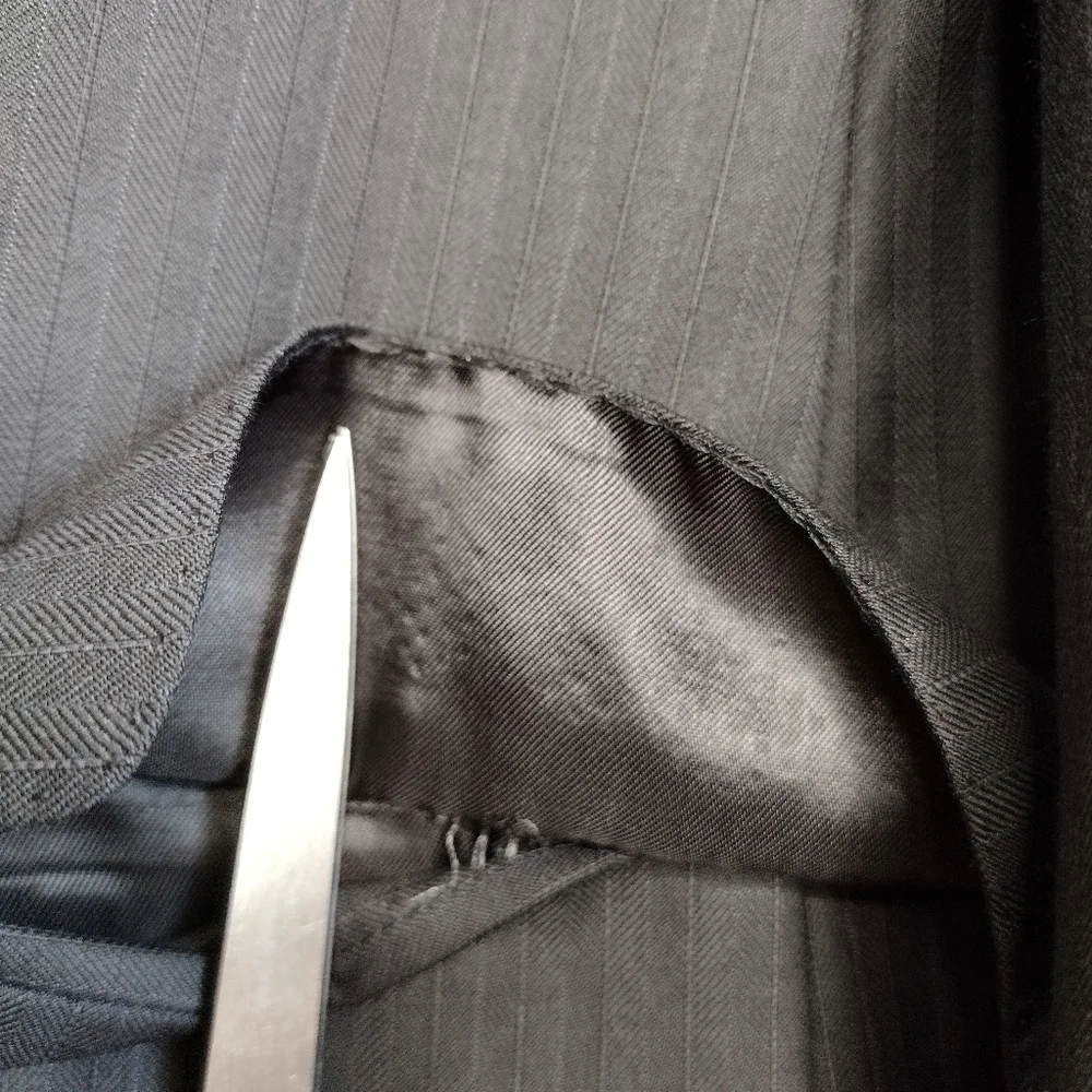 Ermenegildo Zegna Saks Fifth Avenue Classic Wool Office Sport Coat Blazer Sz 44R - Picture 10 of 16
